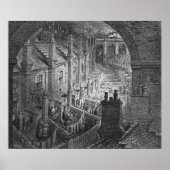 Poster Sur Londres - En Rail (Devant)