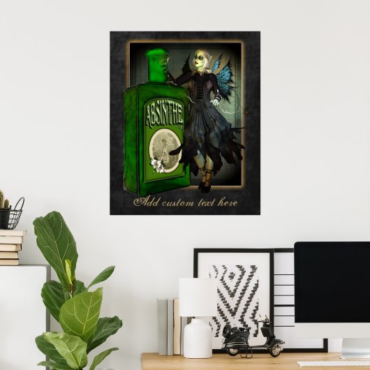 Poster sur mesure Absinthe Féerie (Bureau à domicile)