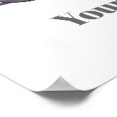 Poster sur mesure pour camion à crème glacée (Coin)