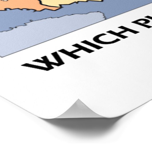 Poster Sur Quelle Plaque Êtes-Vous Debout ? (Tectonique e (Coin)