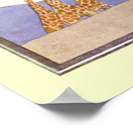 Poster Sur Safari (Coin)