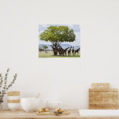 Poster Sur Safari | Parc national de Mikumi, Tanzanie (Cuisine)