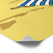 Poster Sur The Beach, modifiez le texte (Coin)