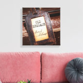 Poster sur toile "Vieux Bagages" (Insitu(Salon))