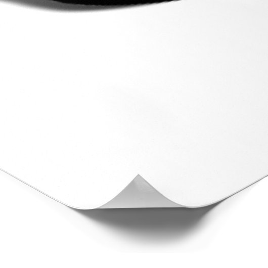 Poster Sur un rouleau (Coin)