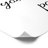 Poster sur votre propre chemin (Coin)