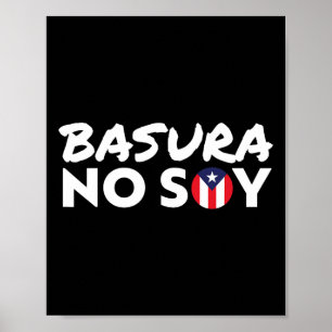 Poster Sura No Soy Porto Rico Drapeau Je ne suis pas Garg