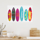Poster Surboard Art Wall Aloha (Cuisine)