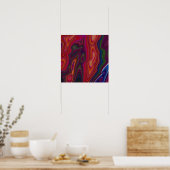 Poster Surcharge Abstraite (Cuisine)