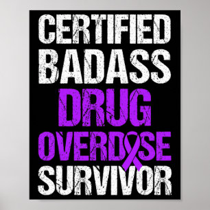 Poster Surdose de sensibilisation Guerrier Survivant 19