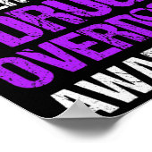 Poster Surdose de sensibilisation Guerrier Survivant 4 (Coin)