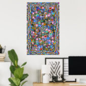 Poster Surdose psychédélique (Bureau à domicile)