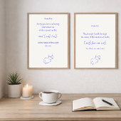 Poster Surely Goodness and Mercy Psalm 23:6 Christian 