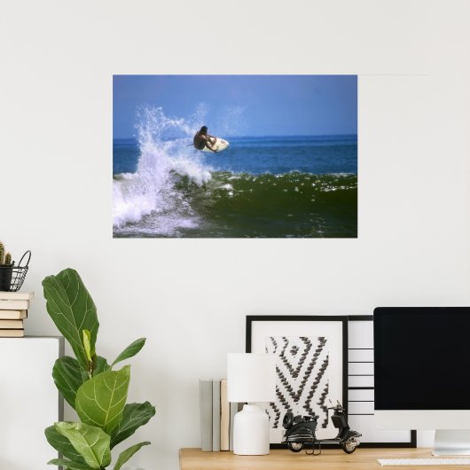 Poster Surf (Bureau à domicile)