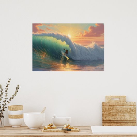Poster Surf (Cuisine)