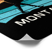 Poster Surf à Montauk (Coin)