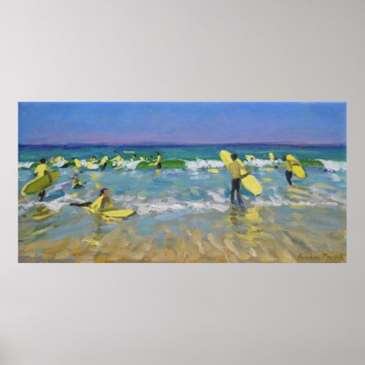 Poster Surf à St. Ives (Devant)