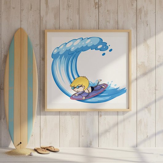 Poster Surf Boy