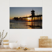 Poster Surf City HB CA (Cuisine)