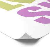 Poster Surf d'amour pour la paix (Coin)