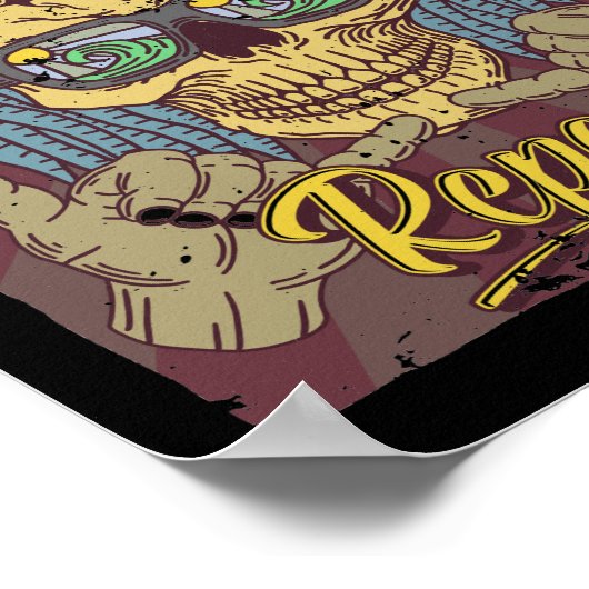 Poster Surf de sommeil de manger répéter (Coin)