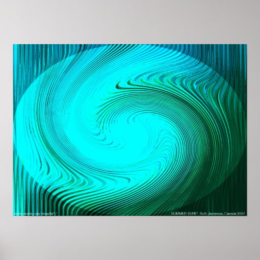 POSTER SURF D'ÉTÉ ! (Devant)