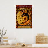 POSTER SURF EL SALVADOR LA LIBERTAD (Cuisine)