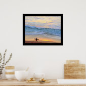 Poster Surf en Baja Mexique (Cuisine)