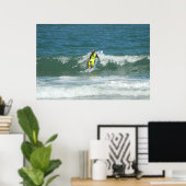 Poster Surf en Chine (Bureau à domicile)