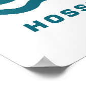 Poster Surf Hossegor France (Coin)