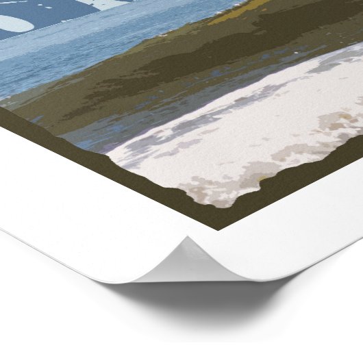 Poster SURF mini-affiche (Coin)