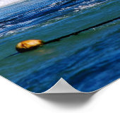 Poster Surf - Newcastle Beach NSW Australie (Coin)