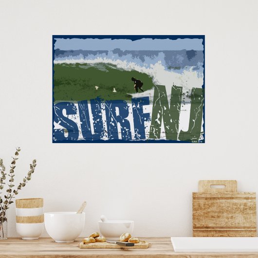 Poster surf NJ (Cuisine)