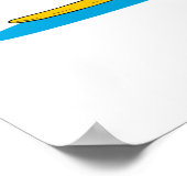 Poster Surf Père Noël (Coin)