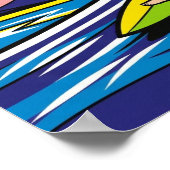 Poster Surf Pop Art (Coin)