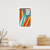 Poster Surf Salty Daze (Cuisine)