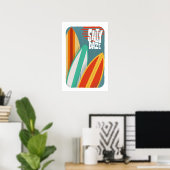Poster Surf Salty Daze (Bureau à domicile)