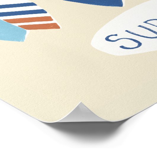 Poster SURF ! Surf (Coin)