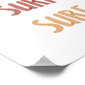 Poster Surf Surf Surf (Coin)