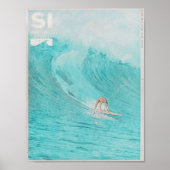 Poster surf vintage (Devant)