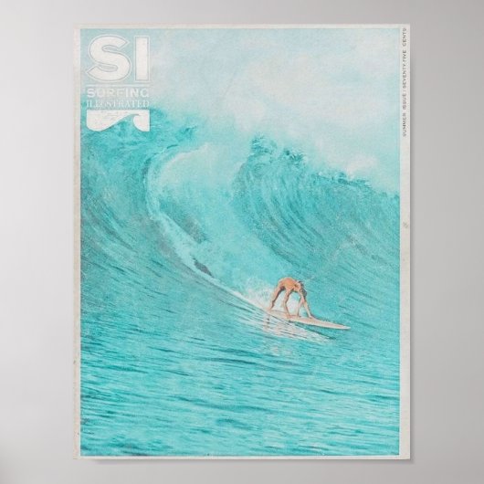 Poster surf vintage (Devant)