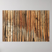 Poster surface Brown en bois (Devant)