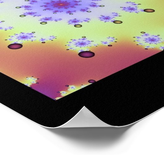 Poster Surface composée fractale #8 (Coin)