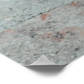 Poster Surface de béton gris (Coin)