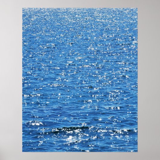 Poster Surface de la mer (Devant)