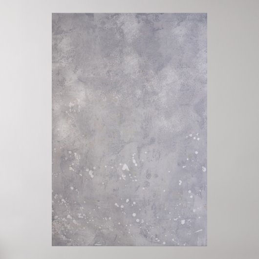 Poster Surface grise (Devant)