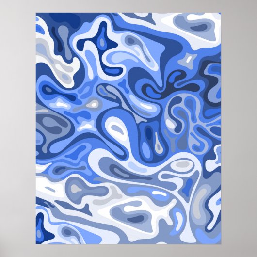 Poster Surface liquide 10 (Devant)