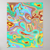 Poster Surface liquide 12 (Devant)