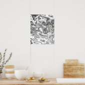 Poster Surface liquide 13 (Cuisine)