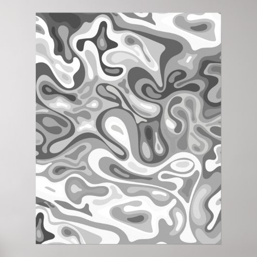 Poster Surface liquide 13 (Devant)